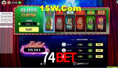 Diretório de Jogos 74Bet